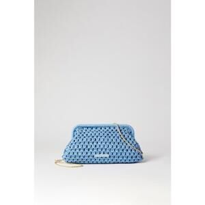 Loeffler Randall Trudie Frame Clutch with Minor Defect and Strap Damage